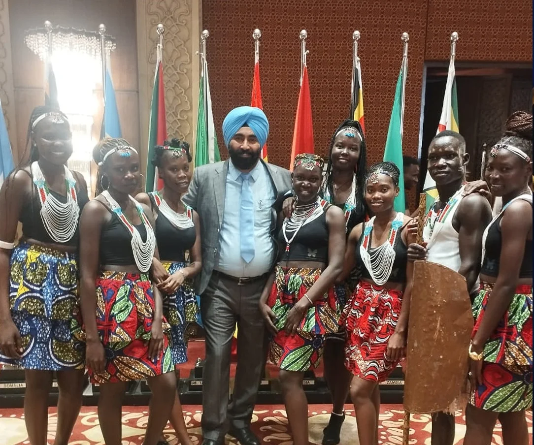 Victoria Travels with African Delegation